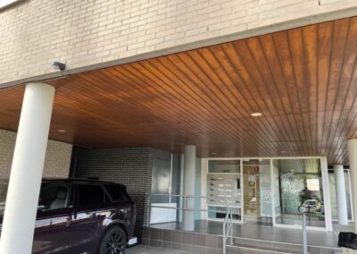 Plafond renovatie oude situatie