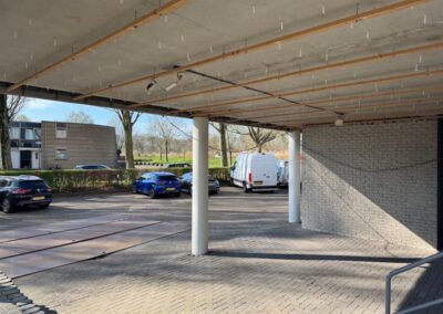 Plafond renovatie entree