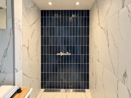 Renovatie kleine badkamer